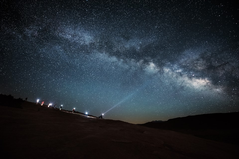 Illustration for article titled We're Marvelling At These Incredible Pictures Of The Night Skies